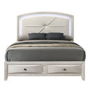 EK Bed w/Storage & LED