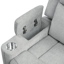 Motion Glider Recliner w/Storage Arm