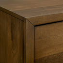 Malibu 6-Drawer Dresser in Walnut