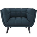 Bestow 2 Piece Upholstered Fabric Armchair Set