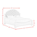 Eastwood Youth UPH Bedroom Set in Off-White