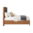 Lincoln King Upholstered Bed - Michael's Discount Furniture