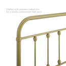 Sage Twin Metal Headboard