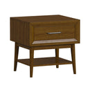 Santa Barbara End Table in Walnut