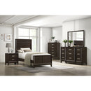 Beaumont Dresser & Mirror in Merlot