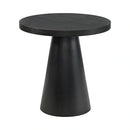 Portland 2PC Occasional Table Set in Black-Coffee Table & End Table
