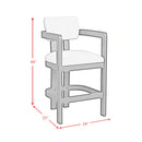 Portland Bar Stool in Black