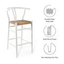 Amish Wood Bar Stool