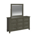 Canterbury Dresser and Mirror Set
