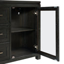 Elodie Server in Charcoal