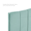 Camilla Channel Tufted Full/Queen Performance Velvet Headboard