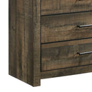 Bailey Bookcase Panel Bedroom Set with 2 Nightstands