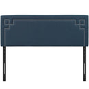 Josie King Upholstered Fabric Headboard