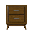Santa Barbara 2-Drawer Cabinet in Walnut