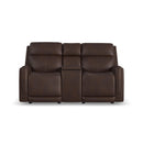 Alister Latitudes Power Gliding Loveseat with Console, Power Headrests & Lumbar - 5000008134