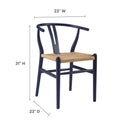 Amish Dining Wood Side Chair