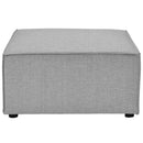 Saybrook Outdoor Patio Upholstered Loveseat and Ottoman Set