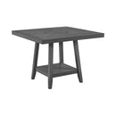 Seneca Square Counter Table with Lazy Susan