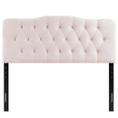 Annabel King Diamond Tufted Performance Velvet Headboard