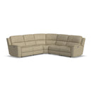 Henry Latitudes Power Reclining Sectional with Power Headrest & Lumbar - 5000-1041-SECTPH-94680 - Michael's Discount Furniture
