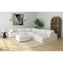 Arizona Modular Sectional Set with RHF Chaise in Steno Beige
