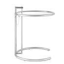 Eileen Gray Chrome Stainless Steel End Table