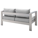 Shore Sunbrella� Fabric Outdoor Patio Aluminum 4 Piece Set