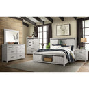 Scott Dresser & Mirror Set White Finish