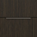 Sylvie Dresser and Mirror Set in Dark Brown