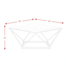 Riko Coffee Table W/ Metal Leg