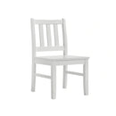 Travis Youth 5PC Dining Set with Table and 4 Chairs in White