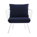 Riverside 4 Piece Outdoor Patio Aluminum Set