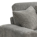 Reversible Sectional Sofa w/6 Pillows