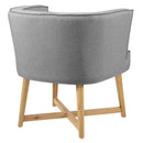 Anders Upholstered Fabric Accent Chair