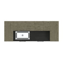 Jemma Bar Table with Light in Grey and Dark Espresso
