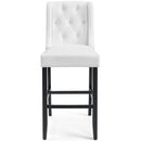 Baronet Bar Stool Faux Leather Set of 2