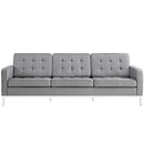 Loft Upholstered Fabric Sofa
