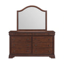 Phillipe Dresser & Mirror Set in Cherry