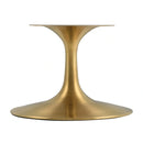 Lippa 42" Oval-Shaped Wood Top Coffee Table