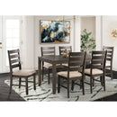 Brock 60"" 7 Pc Dining Set