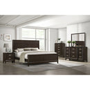 Beaumont Dresser & Mirror in Merlot