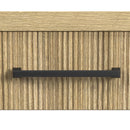 Ridgemont End Table with USB in Natural