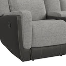 Hornet 2PC Living Room Set in Rancho Grey-Sofa & Loveseat
