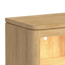 Rosalie Nightstand with USB & LED