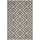 Jagged Geometric Diamond Trellis 5x8 Indoor and Outdoor Area Rug