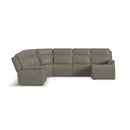Sawyer Latitudes Power Reclining Sectional with Power Headrests & Lumbar - 5000-1845-SECTPH-00901
