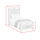 Ridgemont Storage Bed