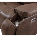 Atlantis Living Room Set in Heritage Brown