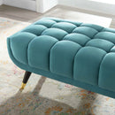 Adept 47.5" Performance Velvet Bench