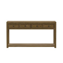 Heritage & Home Sofa Table in Oak Brown